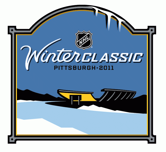 NHL Winter Classic 2010-2011 Alternate 02 Logo vinyl decal